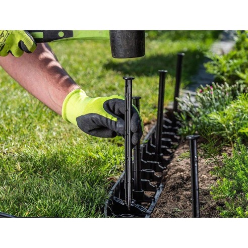 Ограничителна лента за трева Rim-Bord 55 мм x 1 м BRADAS ➤ топ цена ➤ dshome.bg