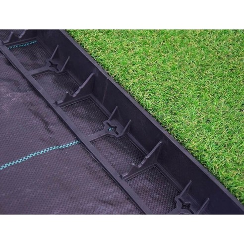 Ограничителна лента за трева Rim-Bord 55 мм x 1 м BRADAS ➤ топ цена ➤ dshome.bg