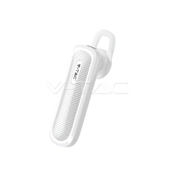 Слушалка Bluetooth 70mAh бяла - V-TAC - 1