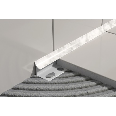 Лайстна за вътрешен ъгъл 8 мм 2.5 м бежова CEZAR ➤ топ цена ➤ dshome.bg