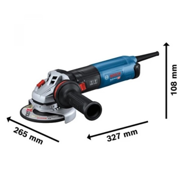 Ъглошлайф 1700 W 125 мм GWS 17-125 S BOSCH ➤ топ цена ➤ dshome.bg