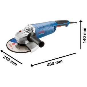 Ъглошлайф 2400 W 230 мм GWS 2400 J BOSCH ➤ топ цена ➤ dshome.bg 2