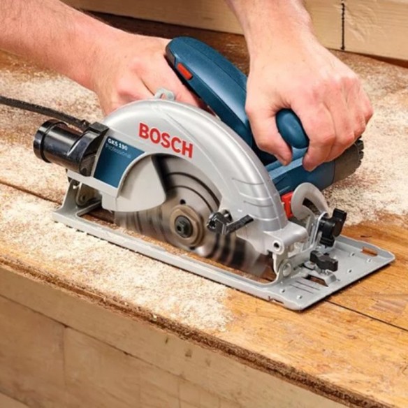 Ръчен циркуляр 1400 W 190 мм GKS 190 BOSCH ➤ топ цена ➤ dshome.bg