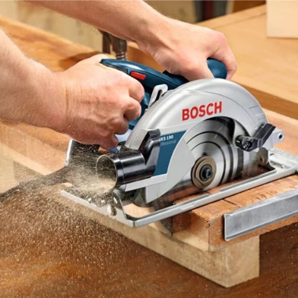 Ръчен циркуляр 1400 W 190 мм GKS 190 BOSCH ➤ топ цена ➤ dshome.bg