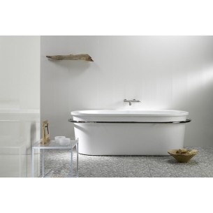 PVC ламперия 25х300 см 10 мм Бял лак без фуга DUMAPAN ➤ топ цена ➤ dshome.bg 2