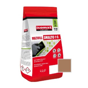 Фуга 1-8 мм 2 кг марун 20 Multifill Smalto ISOMAT ➤ топ цена ➤ dshome.bg