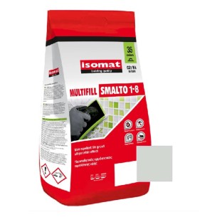 Фуга 1-8 мм 2 кг Манхатън сив 15 Multifill Smalto ISOMAT ➤ топ цена ➤ dshome.bg
