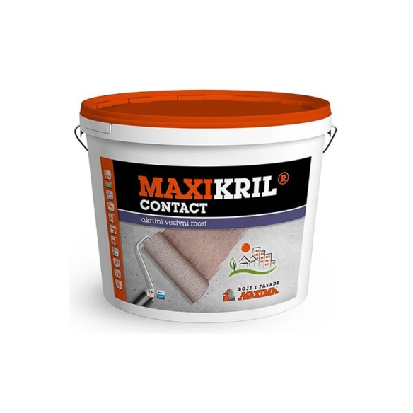 Акрилен грунд Maxikril Contact 25 кг MAXIMA ➤ топ цена ➤ dshome.bg
