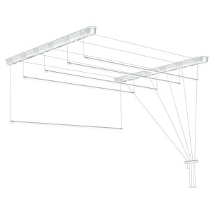 Таванен простир 5x180 см бял SEPIO ➤ топ цена ➤ dshome.bg