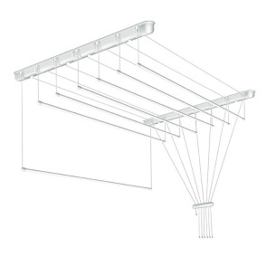 Таванен простир 7x160 см бял SEPIO ➤ топ цена ➤ dshome.bg