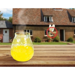 Свещ против комари Цитронела ∅10x10.5 см BISPOL ➤ топ цена ➤ dshome.bg