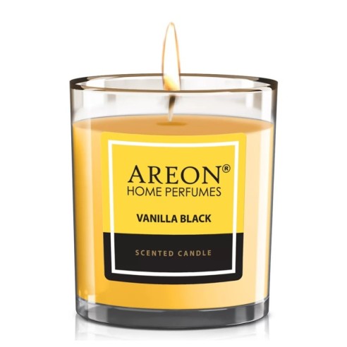Ароматна свещ Черна ванилия 120 гр AREON ➤ топ цена ➤ dshome.bg