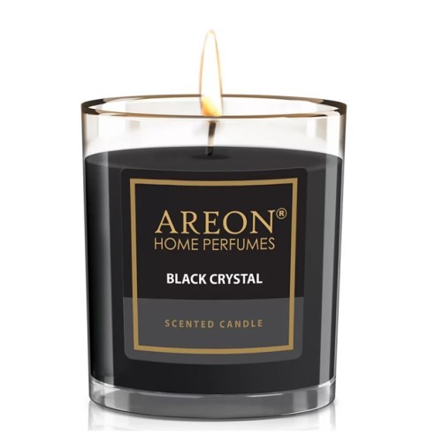 Ароматна свещ Черен кристал 120 гр AREON ➤ топ цена ➤ dshome.bg