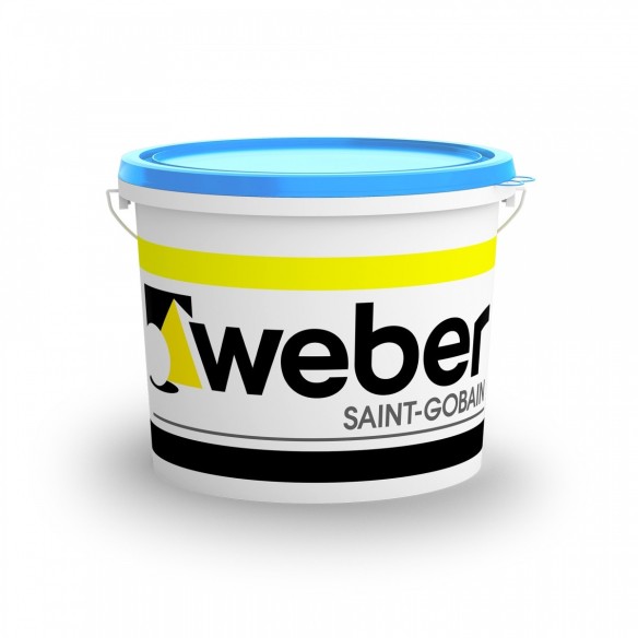 Драскана мазилка Weberpas 15 R972 1.5 мм 30 кг WEBER ➤ топ цена ➤ dshome.bg