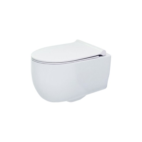 Комплект V-Tondo Rimless окачена тоалетна чиния и капак BOCCHI