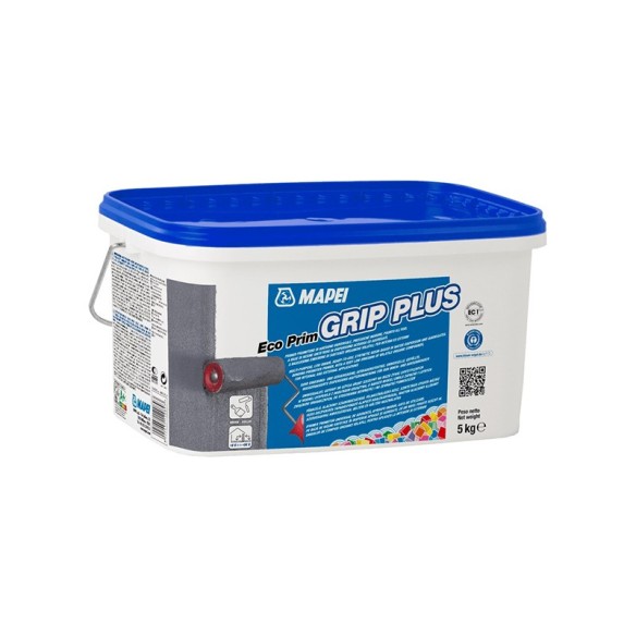 Свързващ грунд за мазилка Eco Prim Grip Plus 5 кг MAPEI ➤ топ цена ➤ dshome.bg