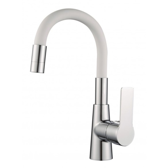 Смесител за баня Alisado бял INTER CERAMIC ➤ топ цена ➤ dshome.bg