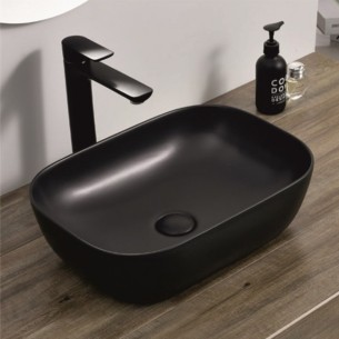 Мивка за плот ICB 887BLACK INTER CERAMIC (мостра) ➤ топ цена ➤ dshome.bg