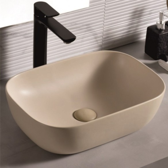 Мивка за плот ICB 887BEIGE INTER CERAMIC (мостра) ➤ топ цена ➤ dshome.bg