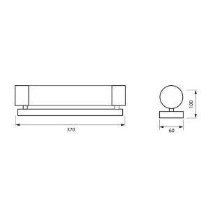 Аплик за баня 8005  bruno 2404 - 1 2