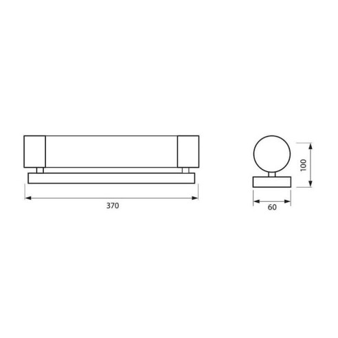 Аплик за баня Bruno 8005 VIVALUX ➤ топ цена ➤ dshome.bg