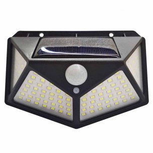 Соларен LED аплик със сензор Vast Solar PIR 0.7 W VIVALUX ➤ топ цена ➤ dshome.bg