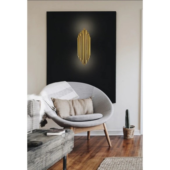Аплик Пустиня 2xE27 злато DREAM LIGHTS ➤ топ цена ➤ dshome.bg
