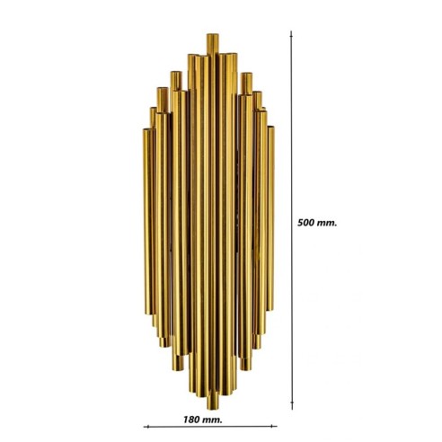 Аплик Пустиня 2xE27 злато DREAM LIGHTS ➤ топ цена ➤ dshome.bg