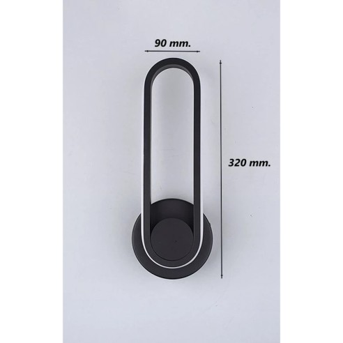 Аплик Цилиндър 1 черен DREAM LIGHTS ➤ топ цена ➤ dshome.bg