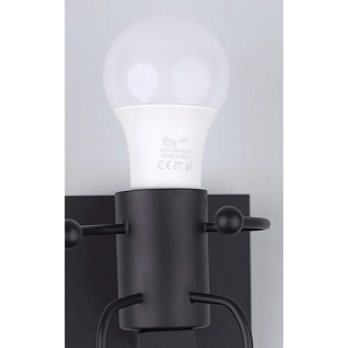 Арт аплик Прегръдка черен мат DREAM LIGHTS ➤ топ цена ➤ dshome.bg