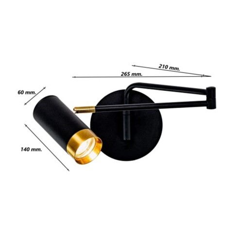 Аплик Черен скорпион DREAM LIGHTS ➤ топ цена ➤ dshome.bg