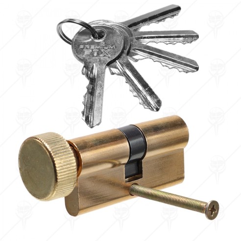 Патрон с 5 ключа 63мм месинг PREMIUM - 2