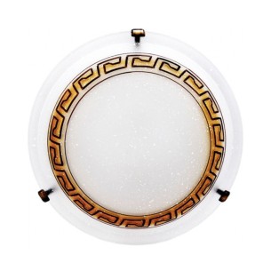 Плафон Grekos 60 W 1xE27 ø250 мм INTO ➤ топ цена ➤ dshome.bg