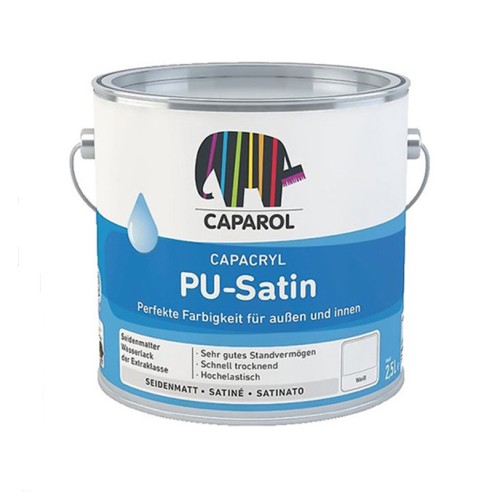 Полиуретанов лак База M 0.350 л Capacryl PU-Satin CAPAROL - 1