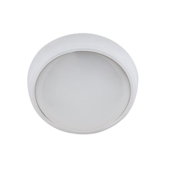 LED плафон BRLED 6 W IP54 бял ELMARK ➤ топ цена ➤ dshome.bg