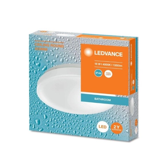LED плафон Ceiling Round 255 мм 18 W IP44 840 LEDVANCE ➤ топ цена ➤ dshome.bg