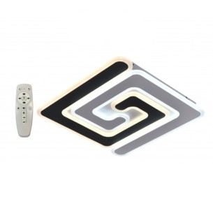 LED плафон Black-White 107 W с дистанционно D-IL ➤ топ цена ➤ dshome.bg