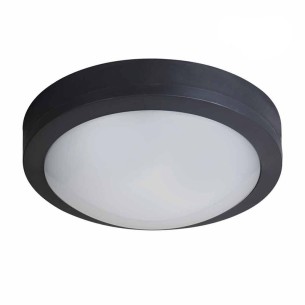 LED плафониера Mezzo/R 18 W IP65 черна VIVALUX ➤ топ цена ➤ dshome.bg