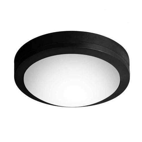 LED плафониера Mezzo/R 18 W IP65 черна VIVALUX ➤ топ цена ➤ dshome.bg