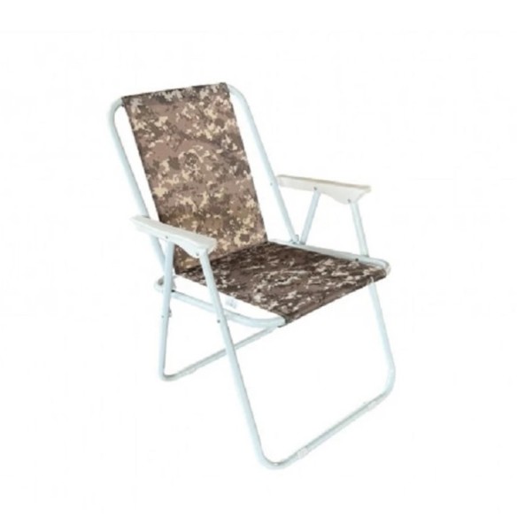 Сгъваем стол за къмпинг 53x38x75 см каки MY GARDEN ➤ топ цена ➤ dshome.bg