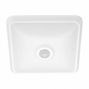LED плафон със сензор 12 W 4000 К 25x25 см LIGHTEX ➤ топ цена ➤ dshome.bg
