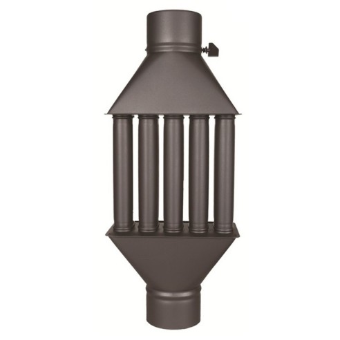 Камина с чугунен плот 13 kW + подарък топлообменник МЕТАЛИК ➤ топ цена ➤ dshome.bg