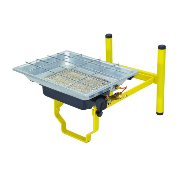 Газов лъчащ отоплител със защита на стойка 2855 W ORGAZ ➤ топ цена ➤ dshome.bg