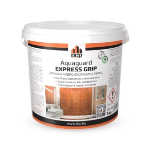 Акрилна хидроизолация с кварц Aquaguard Express Grip 1 кг DCP