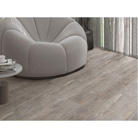 Гранитогрес 20x120 см Cenova Grey Rec 1