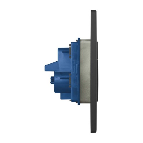 Структура за вграждане Rapid SL + черен бутон + стенни планки GROHE ➤ топ цена ➤ dshome.bg