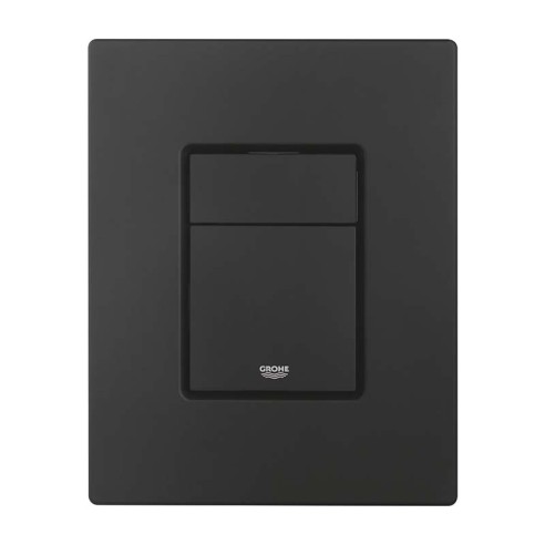 Структура за вграждане Rapid SL + черен бутон + стенни планки GROHE ➤ топ цена ➤ dshome.bg