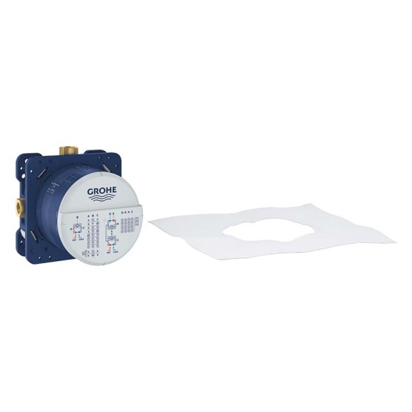 Душ система с термостат за вграждане Grohtherm SmartControl GROHE ➤ топ цена ➤ dshome.bg