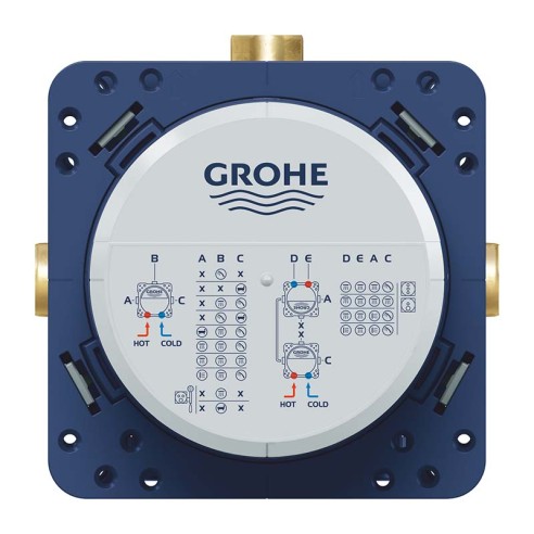 Душ система с термостат за вграждане Grohtherm SmartControl GROHE ➤ топ цена ➤ dshome.bg