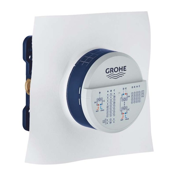 Душ система с термостат за вграждане Grohtherm SmartControl GROHE ➤ топ цена ➤ dshome.bg